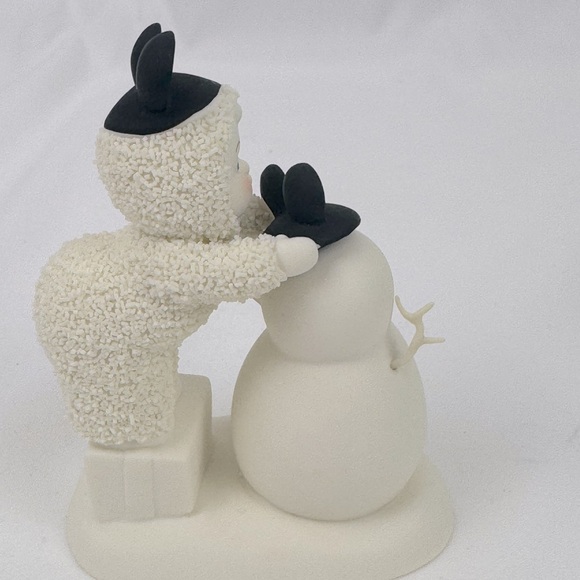 Adorable Snowbabies "Be Like Mickey Too!" Department 56 . - Picture 3 of 8